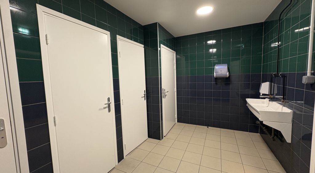 Les nouvelles toilettes du 109 sont arrivées !