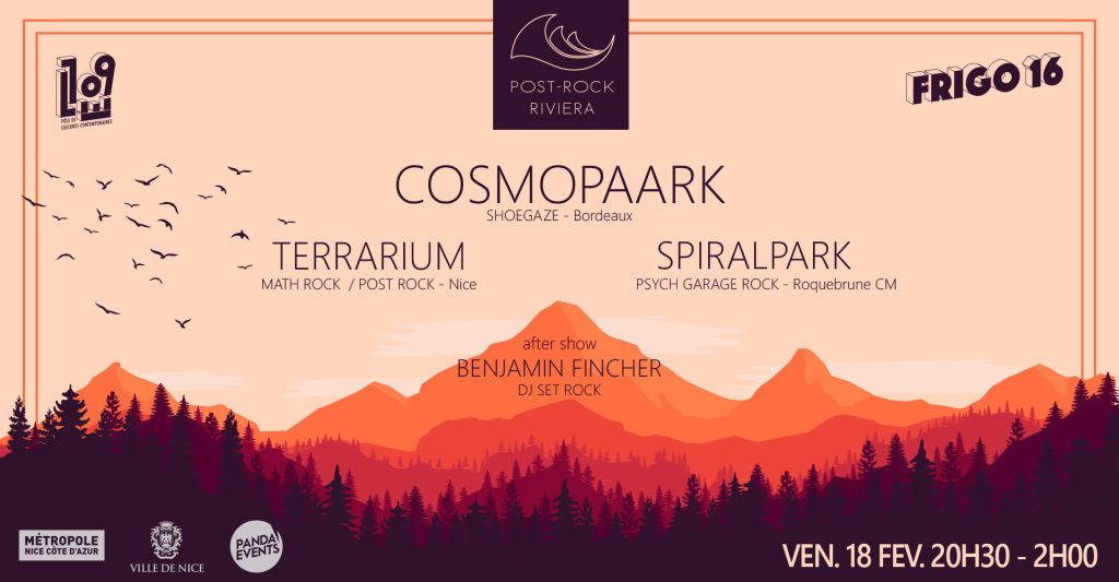 Post-Rock Riviera · Cosmopaark · Spiralpark · Terrarium