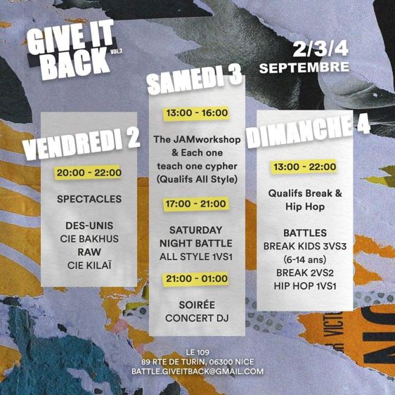 Festival Give it back VL.2