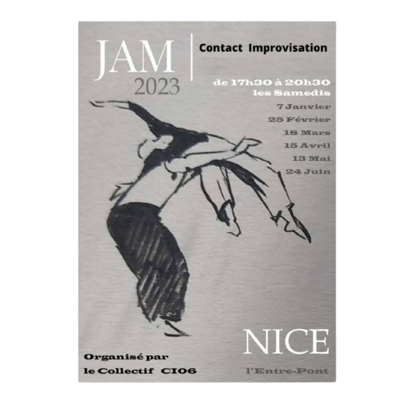 [Stage] Jam de Contact Improvisation débutant par une mise en corps / échauffement collectif
