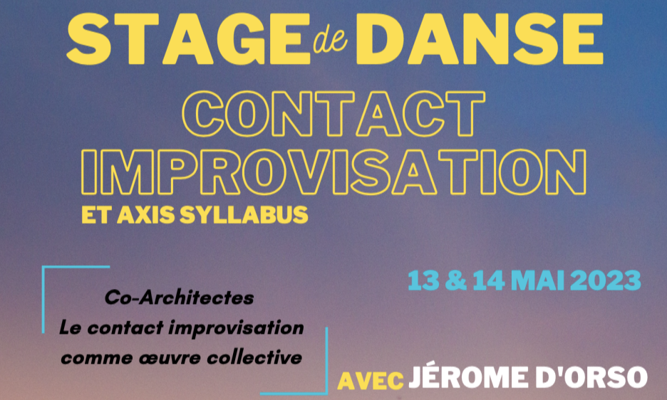 Jam de Contact Improvisation débutant par une mise en corps / échauffement collectif