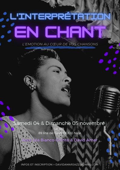 STAGE – ” L’interprétation en chant”