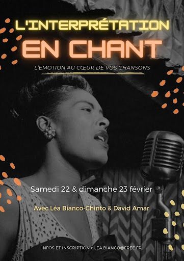 Stage d'interprétation en chant