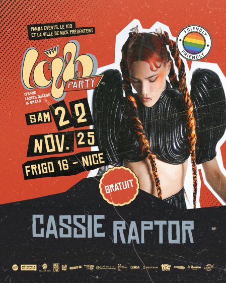 LQB Party #1 – CASSIE RAPTOR