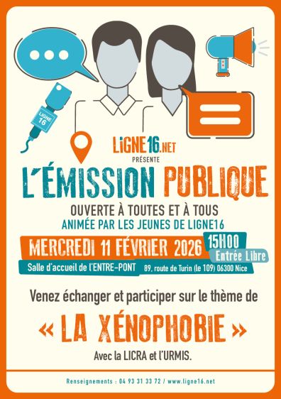 Émission publique : la xénophobie