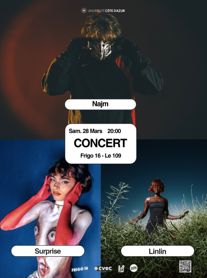 UNICARTS invite Surprise + NAJM + LinLin