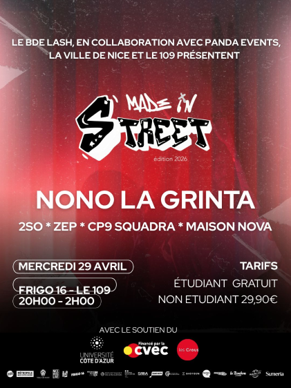 MADE IN STREET : NONO LA GRINTA