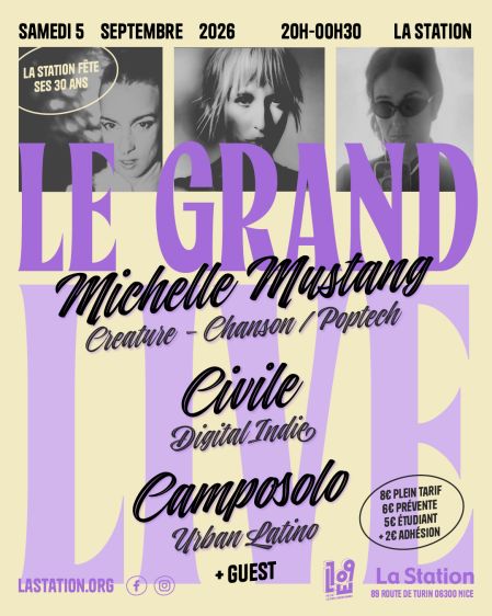 Le Grand Live - Soirée concert