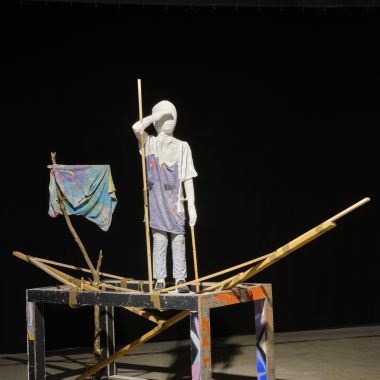 Karim Ghelloussi, Sans titre (Frêle esquisse), 2020 © Luc Bertrand 